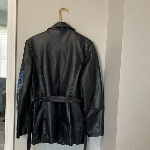 ÓSCAR PIEL LEATHER JACKET - Picture 2 of 13